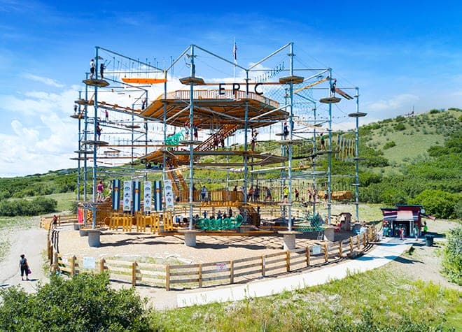 The EDGE adventure park in Castle Rock, Colorado