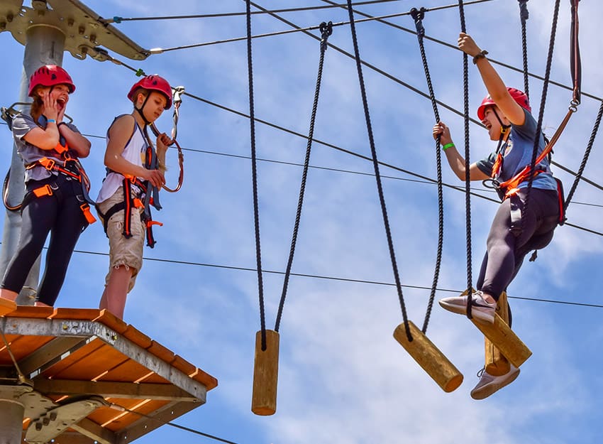 Epic Sky Trek - Aerial Ropes Obstacle Course | The EDGE